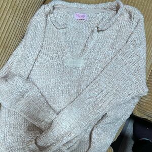 Pink Lily Sweater